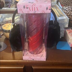 Black Faux Fur Earmuffs